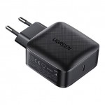 Ugreen Fast 65W GaN USB Type C Quick Charge 3.0 Power Delivery Charger (Gallium Nitride) Black (CD217 70817)