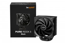 be quiet! Pure Rock 3 CPU Cooler - 120mm, Black (BK039)