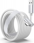 Stouchi Link Cable 5 m, White Compatible with Meta/Oculus Quest2/Pro PICO 4 Accessories and PC Steam VR