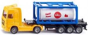 Siku Truck with tank container (1795)