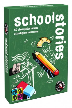 Brain Games Black Stories School Stories (LV)