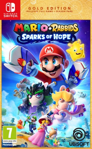 Nintendo Switch Mario & Rabbids Sparks of Hope Gold Edition