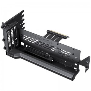 PHANTEKS Premium Vertical GPU Bracket + PCIe 4.0 x16 Riser Cable, DRGB - 220 mm, black (PH-PGPUKT4.0_DBK01)