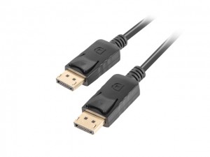 Lanberg DisplayPort Cable 1.8m Black (CA-DPDP-10CC-0018-BK)