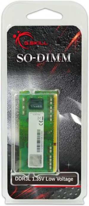 G.Skill DDR3L-1600 CL11-11-11 1.35V 8GB (1x8GB) (F3-1600C11S-8GSL)