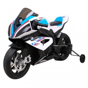 Bērnu Elektriskais Motocikls - BMV HP4 Balts (RA13210)