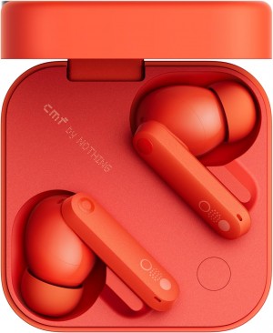 CMF by Nothing Buds Pro 2 Wireless Earbuds with HiFi Sound, 50dB Intelligent Active Noise Cancellation, HD Microphones Orange