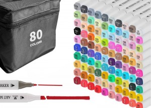 Markers 80 colors LXUM7-80W
