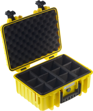 BW Outdoor Cases Type 4000 YEL RPD (divider system)