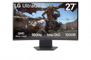 LG 27GS60QX-B 27-inch UltraGear QHD VA 180Hz 1ms AMD FreeSync