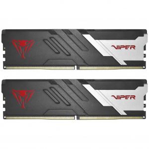 Patriot Viper Venom DDR5-6400 RAM, CL32, XMP 3.0 & EXPO - 32GB, Dual Kit, Black (PVV532G640C32K)