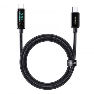 Mcdodo CA-8810 USB-C to Lightning cable, 36W, 1.2m Black