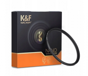 K&F Concept K&F 67MM A Series Black Mist Filter 1/4, HD, Waterproof, German optics, Green Coating