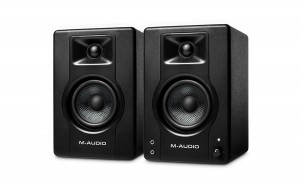 M-Audio BX3 PAIR 3.5 Black Kevlar 120-Watt