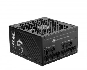 Power Supply|MSI|MPG A1000GS PCIE5|1000 Watts|Efficiency 80 PLUS GOLD|MPGA1000GSPCIE5