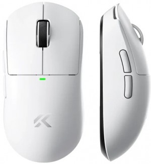 MCHOSE A5 Ultra V3 Wireless Mouse | 2.4GHz, BT | 500 mAh | White