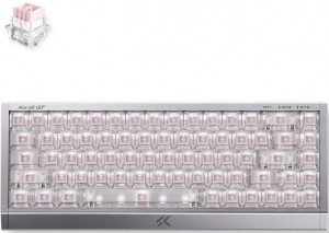 MCHOSE Ace 68 GT Wired Gaming Keyboard | Mount Tai Magnetic Switch GT | Aero Silver