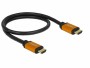 Delock HDMI Cable v2.1 8K 60Hz black 0,5m (85726)