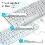 Royal Kludge RK96 White Wireless Mechanical Keyboard | 90%, Hot-swap, RGB, Blue Switches, US