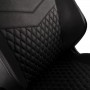 noblechairs HERO Real Leather Gaming Chair - Black/Black (NBL-HRO-RL-BLA)