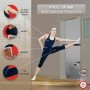 Ultrasport Pull Up Bar Door Bar Adjustable from 26.5 to 36.5 without Screws Non Slip Secure Grip Foam Handles