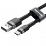 Baseus Cafule USB-C cable 2A 3m Black+Gray (CATKLF-UG1)