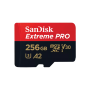SanDisk Extreme Pro microSDXC 256GB UHS-I U3 V30 with Adapter (SDSQXCD-256G-GN6MA)