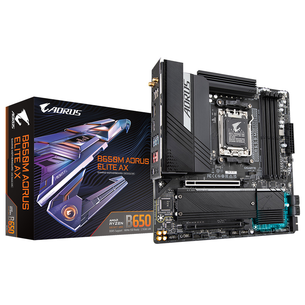 Gigabyte B M Aorus Elite Ax Rev X Components Computers