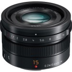 Panasonic LEICA DG SUMMILUX 15mm f/1.7 ASPH Black