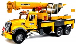 Bruder MACK Granite Liebherr Crane Truck (02818)