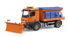 Bruder MB Arocs Winter Service with Plow Blade (03685)