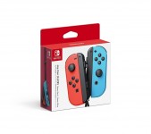 Nintendo Switch Joy-Con Controller Strap Pair - Neon Blue and Neon Red