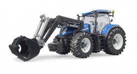 Bruder New Holland T7.315 with Slip-On Front Loader (03121)