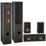 Eltax Exposure HCP Speakers Set 5.0 Veneer Black