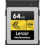 Lexar Professional CFexpress Type B Card 64GB 1750MB/s read 1000MB/s write (LCFX10-64GCRB)