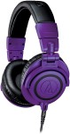 Audio Technica ATH-M50XPB Studio Monitor Headphones Purple and Black Limited Edition