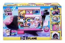 L.O.L. O.M.G. REMIX 4in1 Plane Playset Transforms 571339E7C (035051571339)