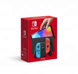 Nintendo Switch (OLED Model) Neon Blue/Neon Red set