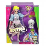 Mattel Barbie Extra Doll in Shimmery Look with Pet (GRN27/GVR05)