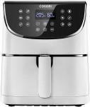 Cosori Air Fryer 5.5L XXL 1700W White with Digital LED Touch Screen 11 Programmes (CP158-AF)