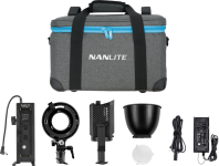 Nanlite Forza 60 LED Monolight Bowens adaptor and Batteryholder Kit