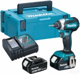 Makita DTD153Z + 2x 18V 5.0Ah Batteries + DC18RC Charger