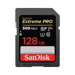 SanDisk Extreme PRO SDXC 128GB UHS-II Class 10 Read 300MB/s Write 260MB/s (SDSDXDK-128G-GN4IN)
