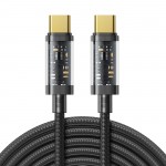 Joyroom cable USB Type-C - USB Type-C 100W cable 2m black (S-CC100A20)