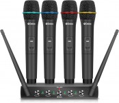 D-Debra Audio AU400 Pro UHF Wireless Karaoke/Microphone System