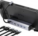 JSAUX Docking Station for Steam Deck, 6-in-1 Steam Deck Dock with HDMI 2.0 4K @ 60Hz (HB0603)