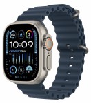 Apple Watch Ultra 2 GPS + Cellular 49mm Titanium Case with Blue Ocean Band MREG3