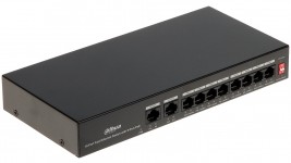 Dahua PFS3010-8ET-65 10-Port Fast Ethernet Switch with 8-Port PoE