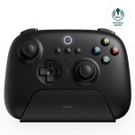 8Bitdo Ultimate 2.4G Wireless Controller, Hall Effect Joystick Update, Gaming Controller with Charging Dock for PC, Android, Steam Deck (Black)
