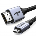 Ugreen Micro HDMI - HDMI 2.1 8K adapter cable 2m HD164 - gray